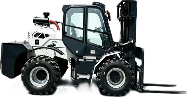 3.5 t K Series Rough-terrain Forklift | 80° Steering Axle