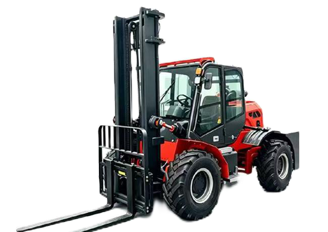 3.5 t Compact Rear-articulated Rough-terrain Forklift