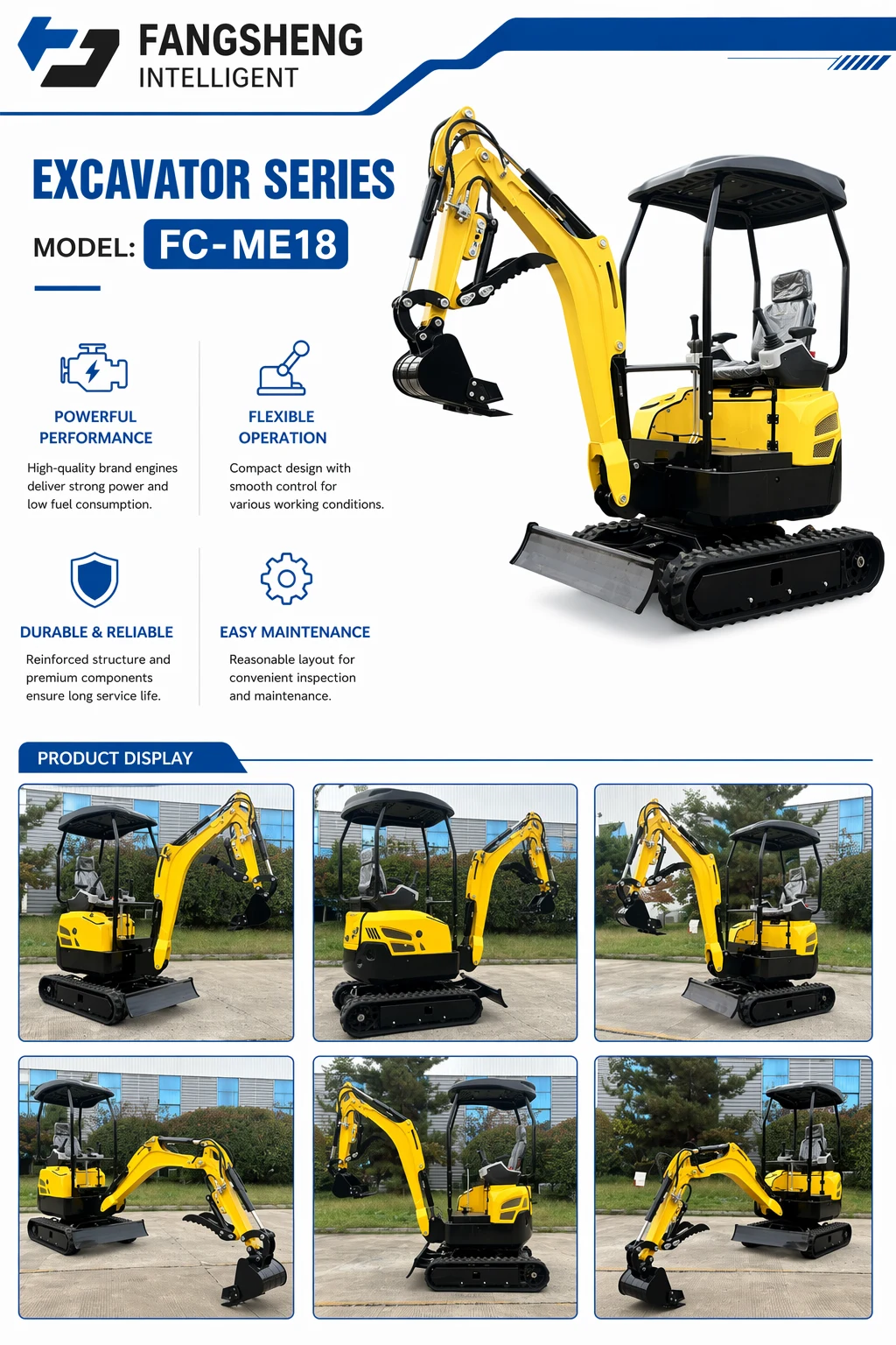 FC-ME18 · Excavators