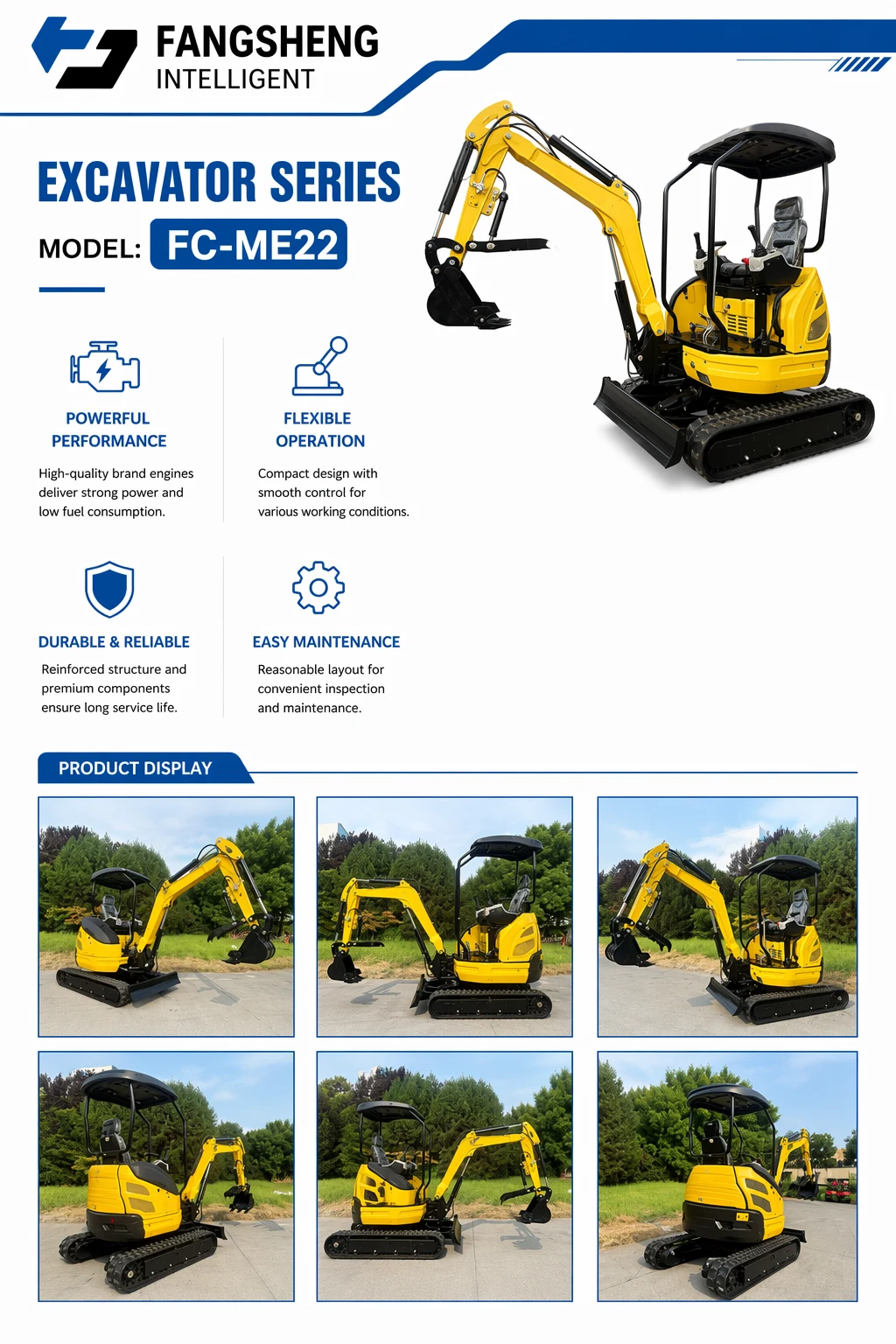 FC-ME22 · Excavators