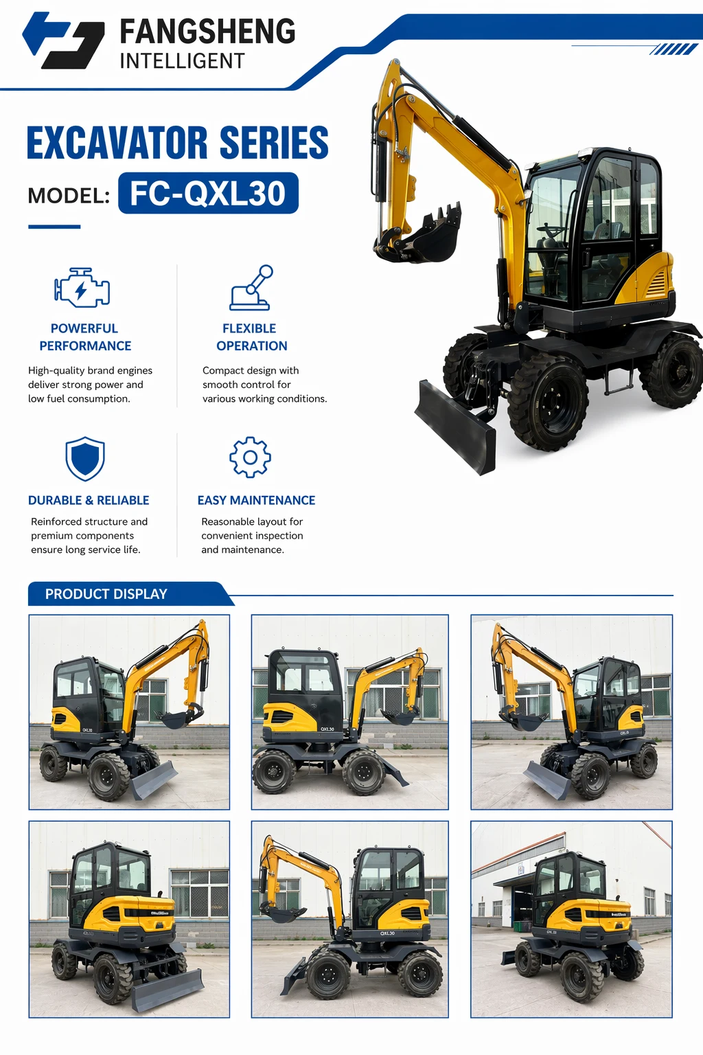 FC-QXL30 · Excavators