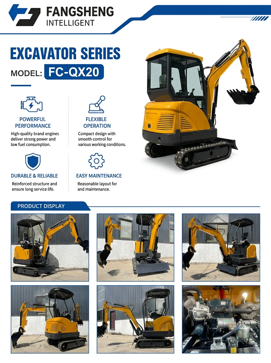QX20 · Excavators