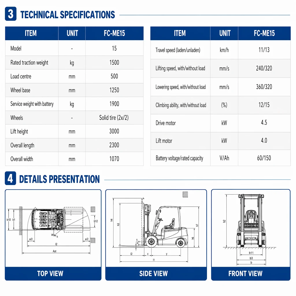 FC-ME50 · Forklifts — Image 2