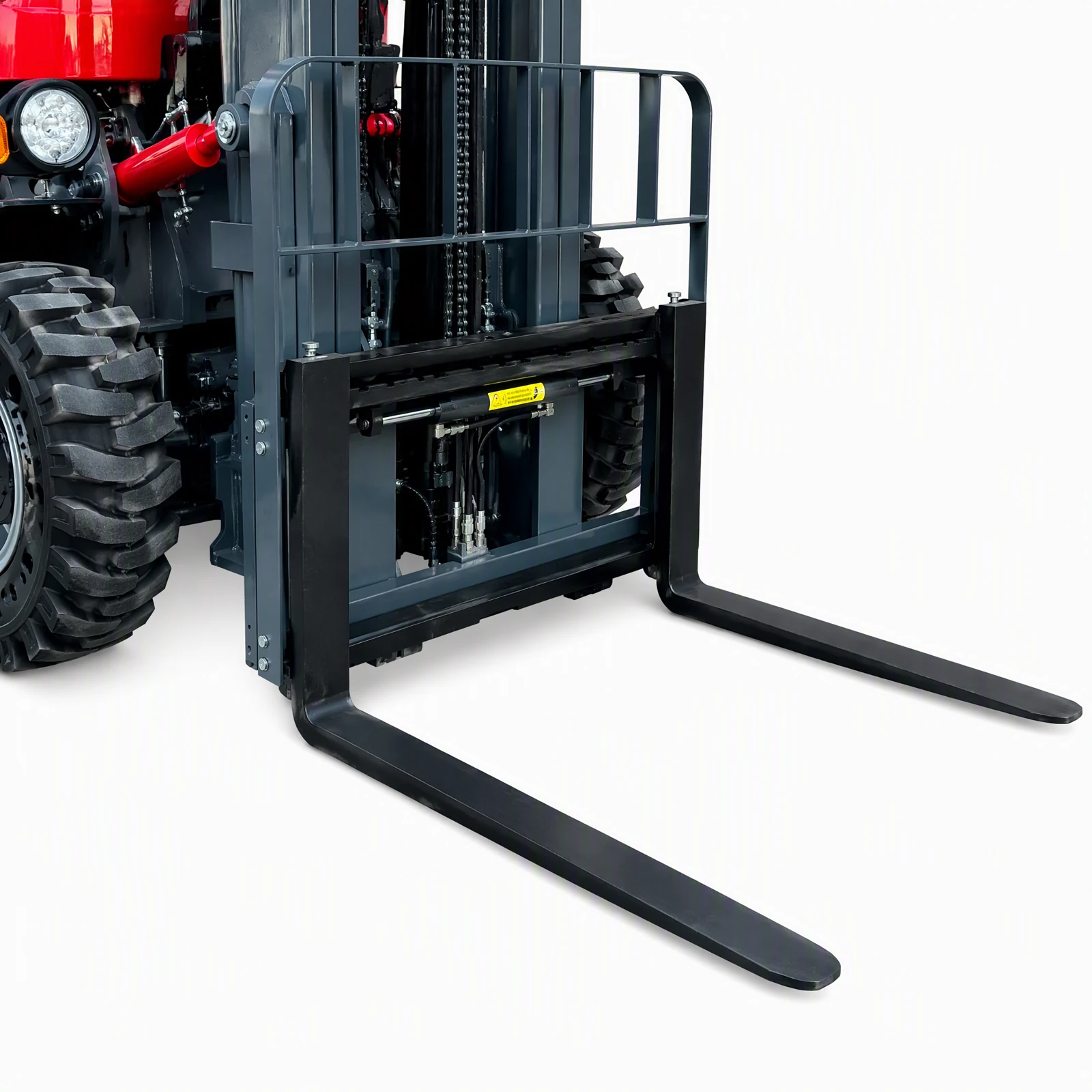 Factory Discount 10 Ton Large Displacement Diesel Forklift Hydraulic Side Shifter 4WD Custom All Terrain Forklift for 3-10T 3