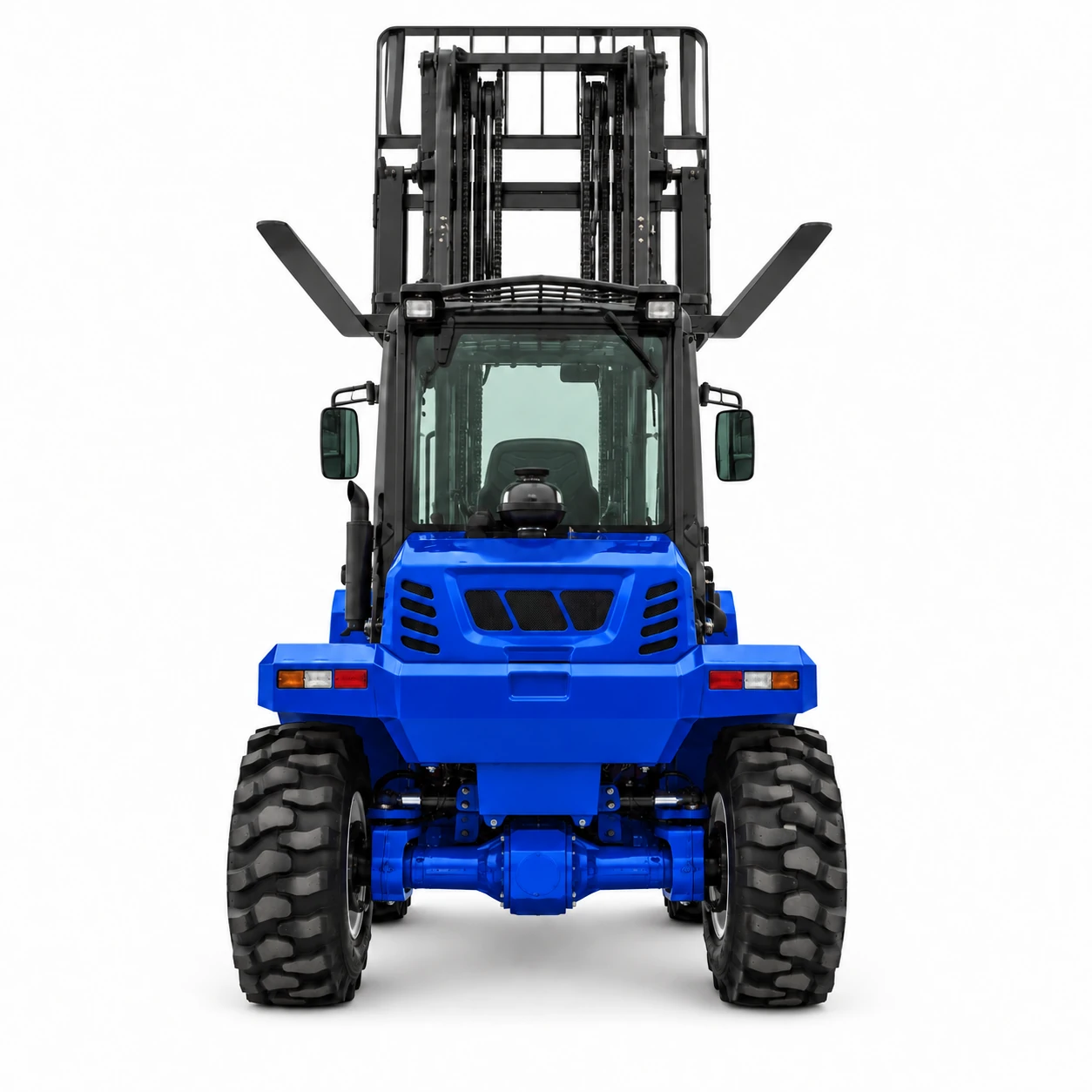 3.5 Ton 4x4 Rough Terrain Diesel Forklift with Four Wheel Drive for Off Road Material Handling at Factory Price 4