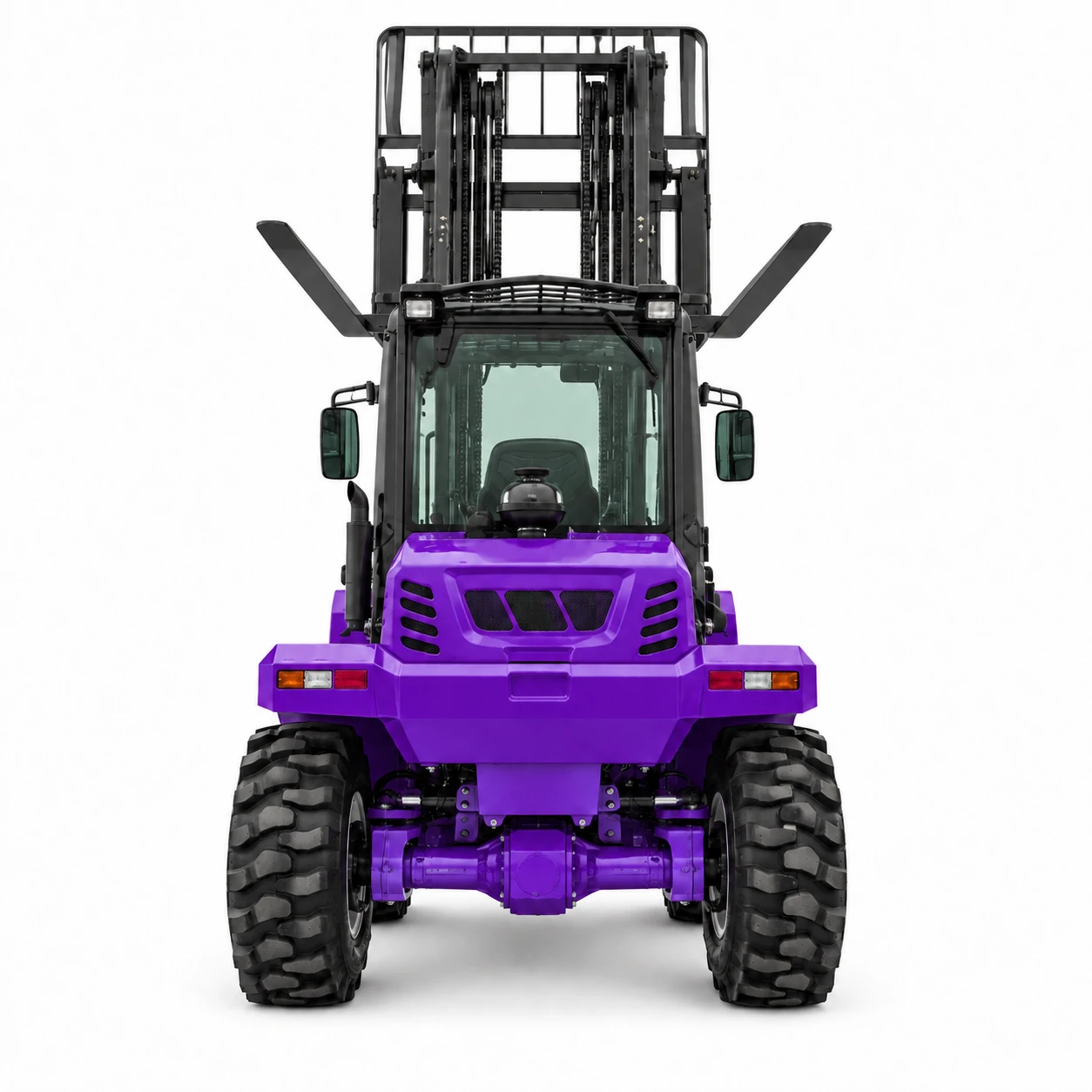 3.5-ton Purple Rough-terrain Forklift 5