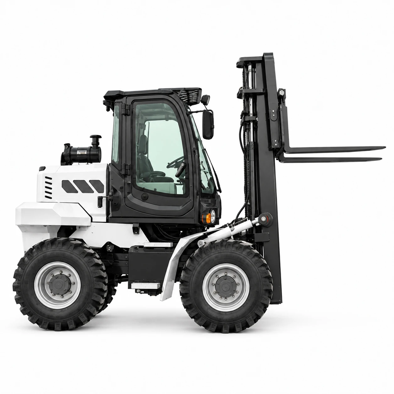 5 Ton 4x4 Rough Terrain Diesel Forklift with Four Wheel Drive for Off Road Material Handling at Factory Price 3
